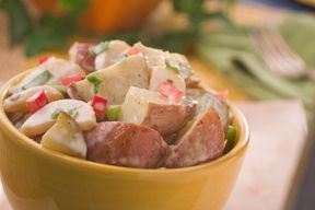 Potato Salad in a Garlic Dressing