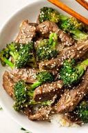 Sizzling Garlic Beef with Broccoli